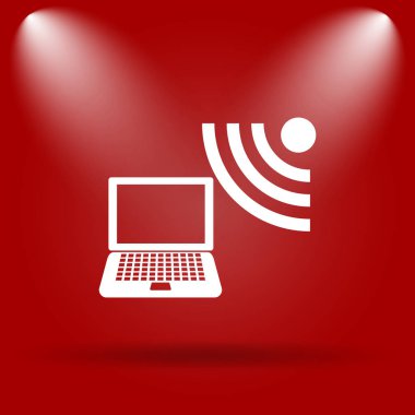kablosuz dizüstü bilgisayar simgesi