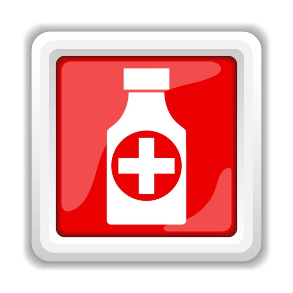 Pills bottle  icon — Stock Photo, Image