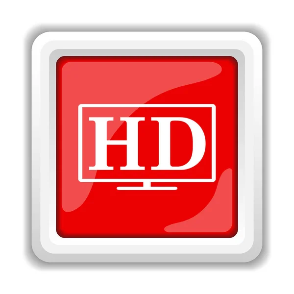 Ikona hd tv — Stock fotografie