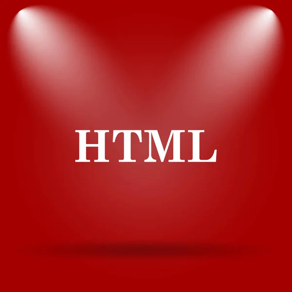 HTML-ikonen — Stockfoto