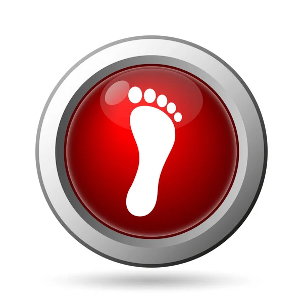 Foot print icon — Stock Photo, Image