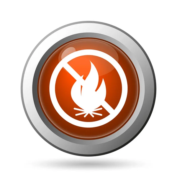 Fire forbidden icon — Stock Photo, Image