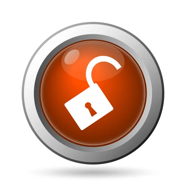 Open lock icon — Stock Photo, Image