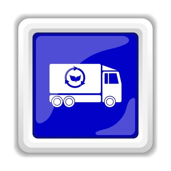 Icono de camión ecológico — Foto de Stock