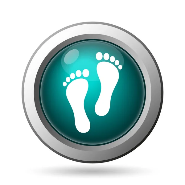 Foot print icon — Stock Photo, Image