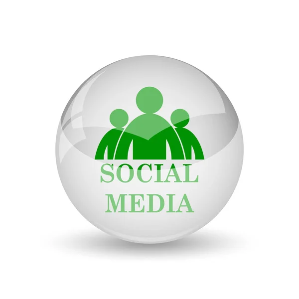 Ikonen för sociala medier — Stockfoto