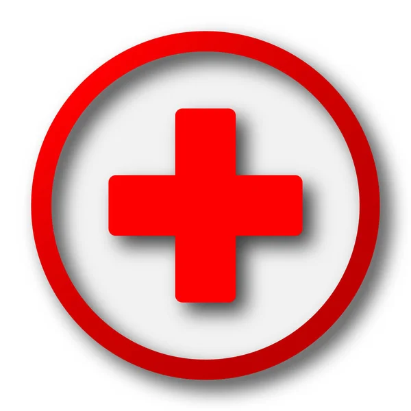 Lékařské ikonu křížku — Stock fotografie