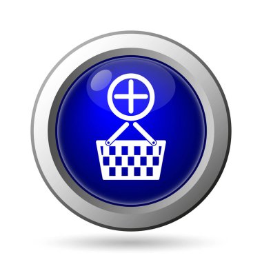 Renk simgesi. Beyaz arka plan üzerinde Internet düğmesi