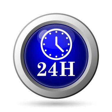 Renk simgesi. Beyaz arka plan üzerinde Internet düğmesi