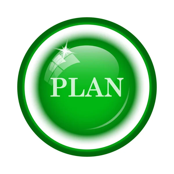 Plan icon — Stock Photo, Image