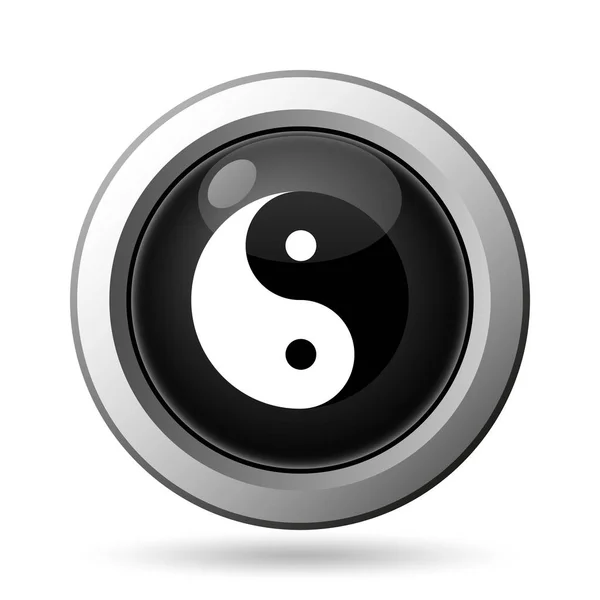 Ying yang ícone — Fotografia de Stock