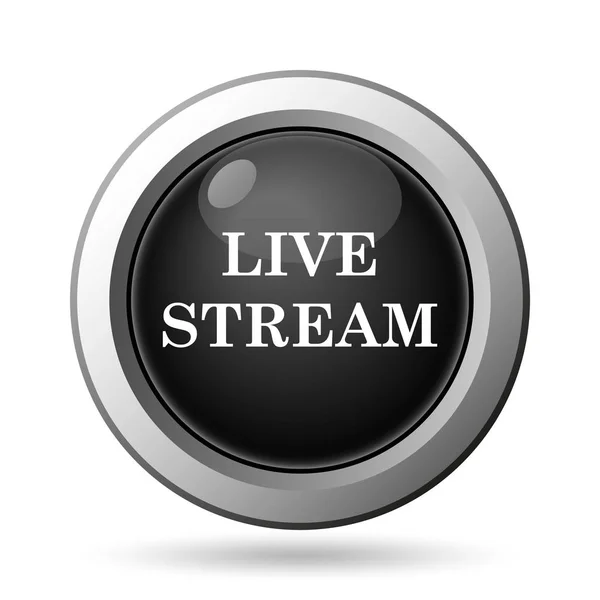 Ikona Live stream — Stock fotografie