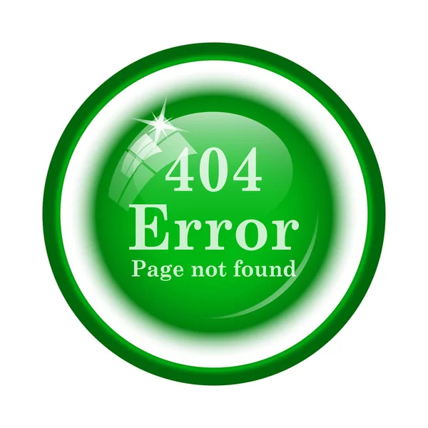 404 오류 아이콘 — 스톡 사진