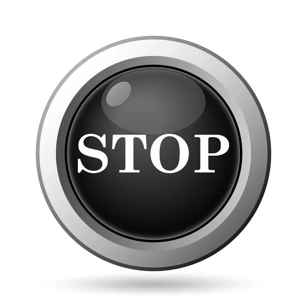 Stop pictogram — Stockfoto