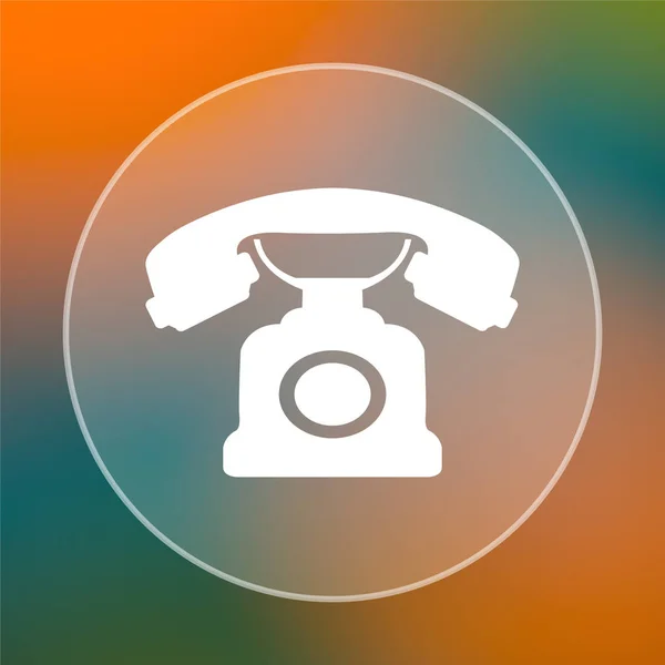 Telefoonpictogram — Stockfoto