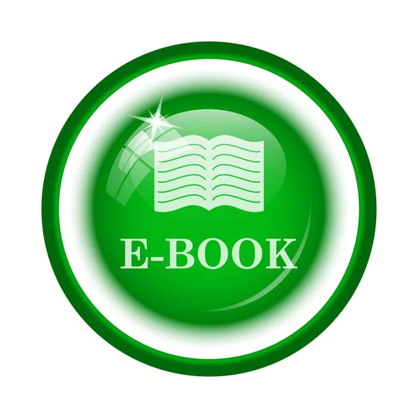 E-boek pictogram — Stockfoto