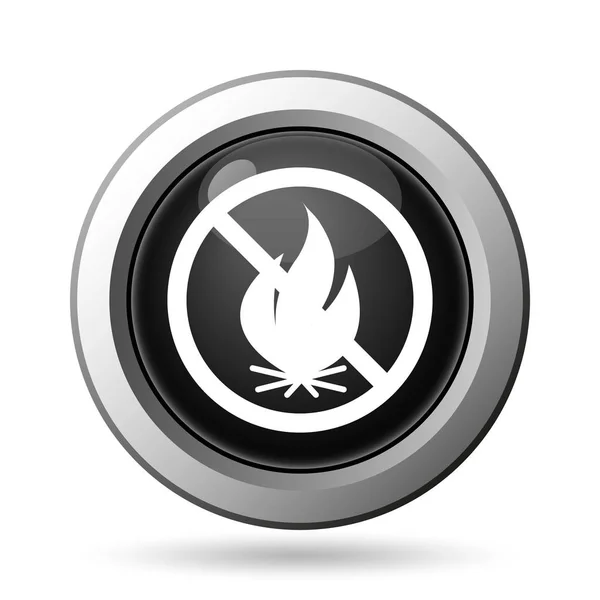 Fire forbidden icon — Stock Photo, Image
