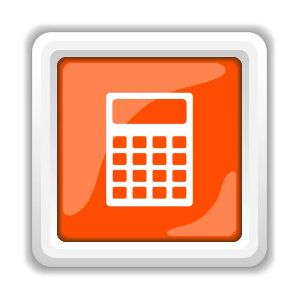 Icono Calculadora Aislado Sobre Fondo Blanco Concepto Aplicaciones Móviles — Foto de Stock