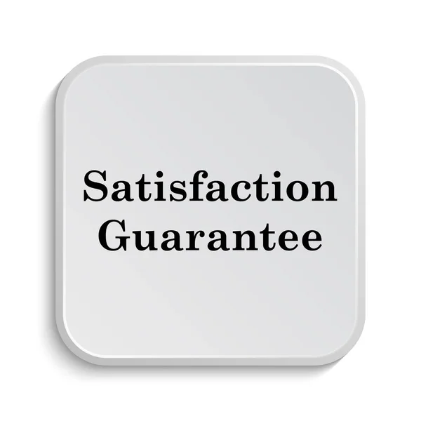 Ícone de garantia de satisfação — Fotografia de Stock