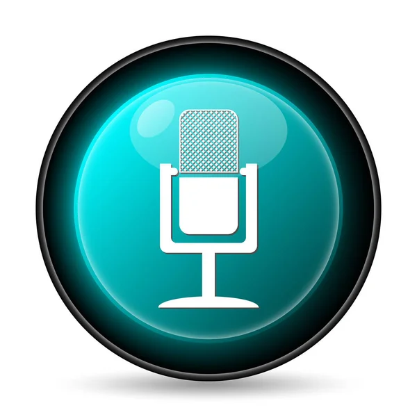 Ikona mikrofonu — Zdjęcie stockowe