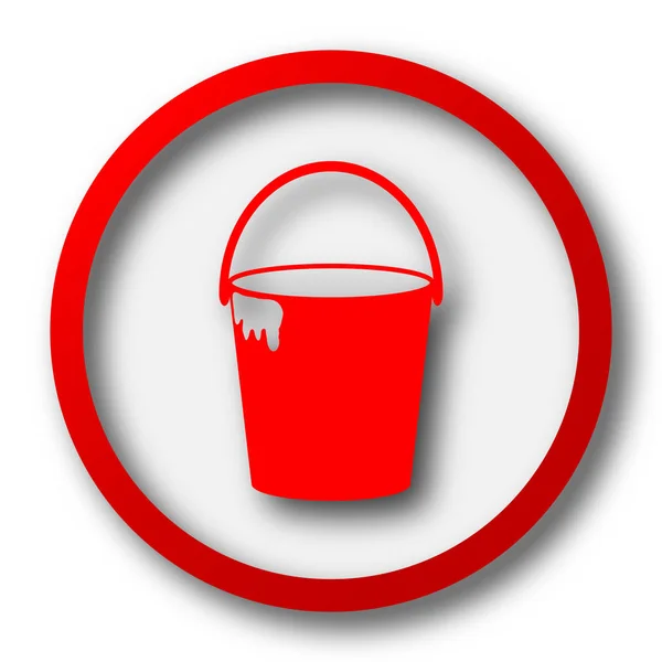 Bucket icon — Stock Photo, Image