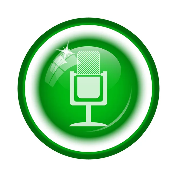 Microphone icon — Stock Photo, Image