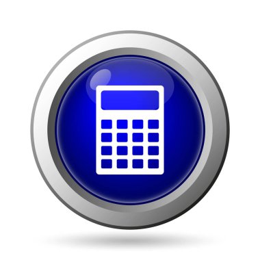 Renk simgesi. Beyaz arka plan üzerinde Internet düğmesi