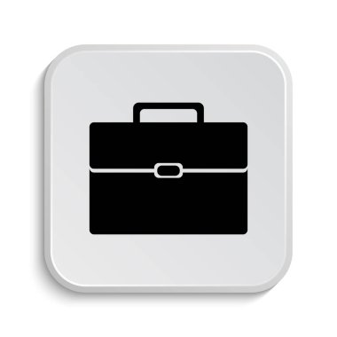 Evrak Çantası'nı simgesi. Beyaz arka plan üzerinde Internet düğmesi