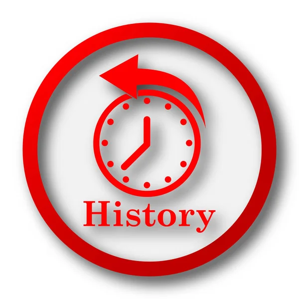 History icon — Stock Photo, Image