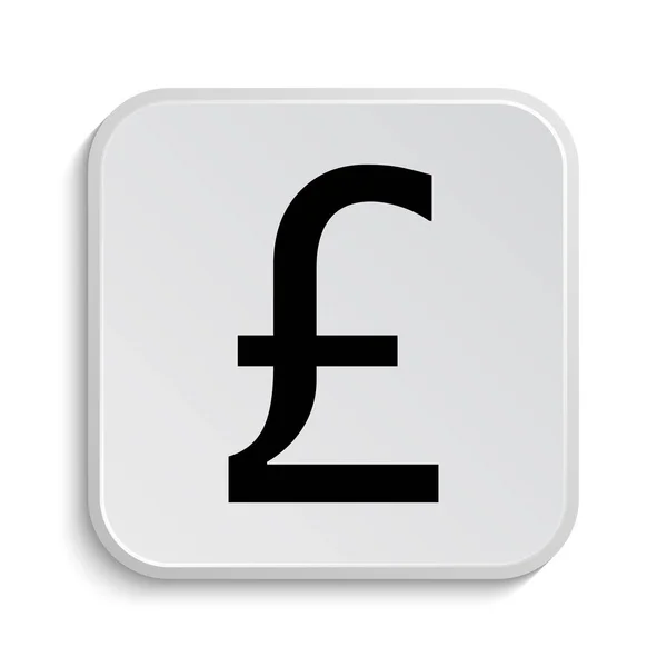 Pound icon — Stock Photo, Image