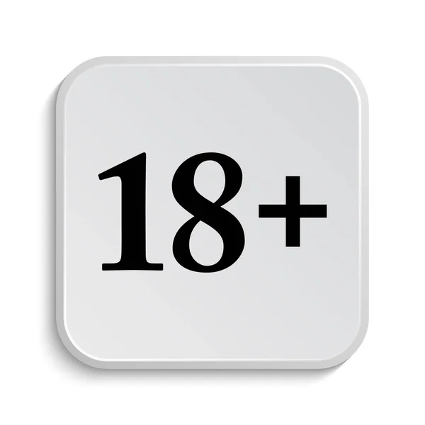 18 plus ikonu — Stock fotografie