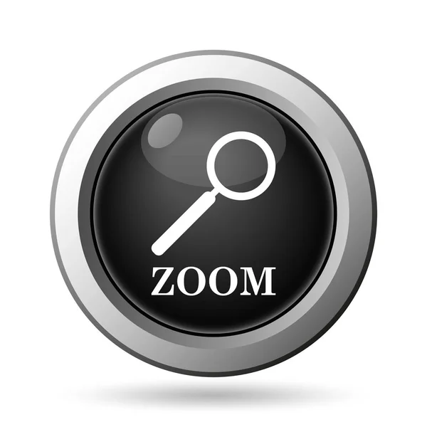 Zooma med lupp-ikonen — Stockfoto