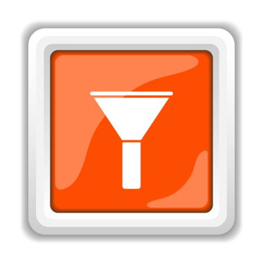 Beyaz arka plan üzerinde mobil apps kavramı izole el feneri simgesi