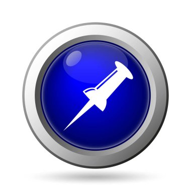 Renk simgesi. Beyaz arka plan üzerinde Internet düğmesi