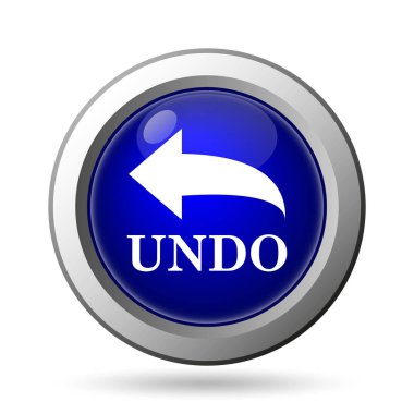 Beyaz arka plan üzerinde mobil apps kavramı izole simgesini geri almak