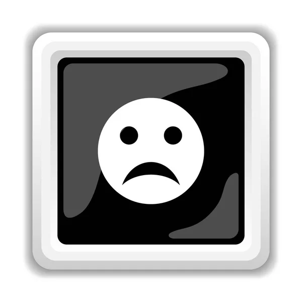 Sad smiley icon — Fotografie, imagine de stoc