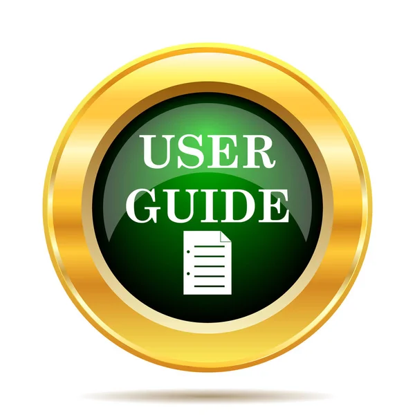 User guide icon — Stock Photo, Image