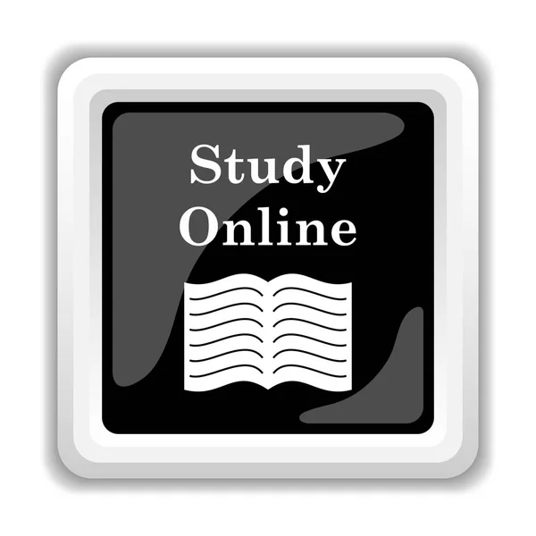 Studera online-ikon — Stockfoto