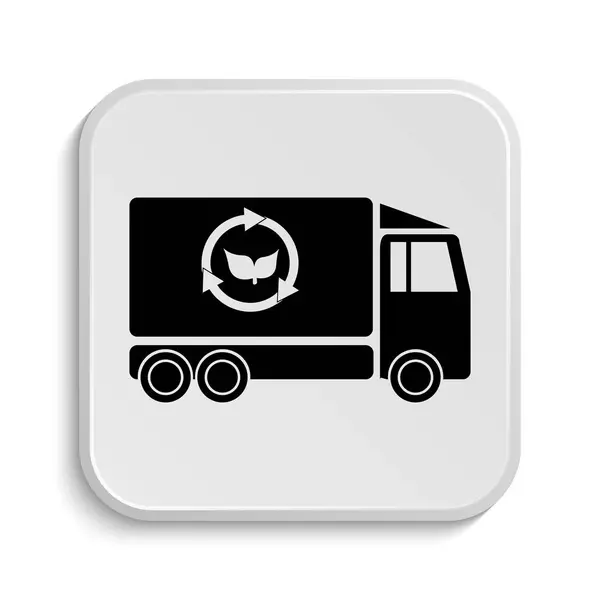 Eco truck icon — Stock Photo, Image