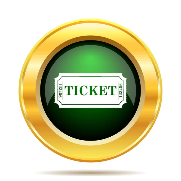 Bioscoop ticket pictogram — Stockfoto