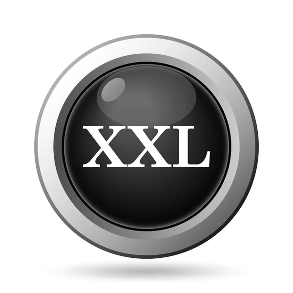 Icône Xxl Bouton Internet Sur Fond Blanc — Photo