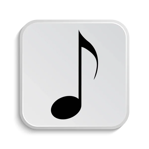 Musical note icon — Stock Photo, Image