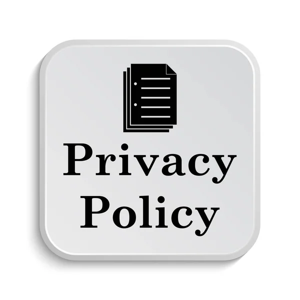 Politica sulla privacy Icona — Foto Stock