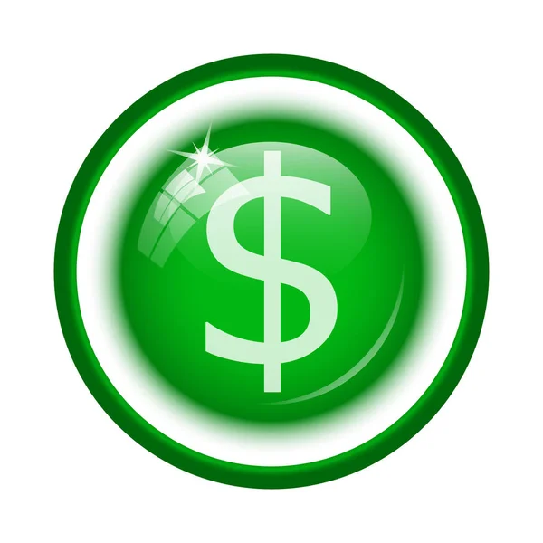 Dollar icon — Stock Photo, Image