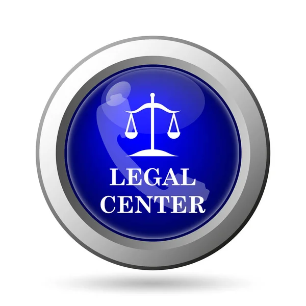 Legal Center Icon Isoliert Auf Weißem Hintergrund Mobile Apps Konzept — Stockfoto