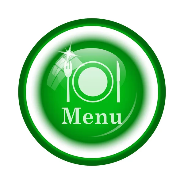 Ícone de menu — Fotografia de Stock