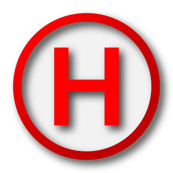 Hospital icon — Stock Photo, Image