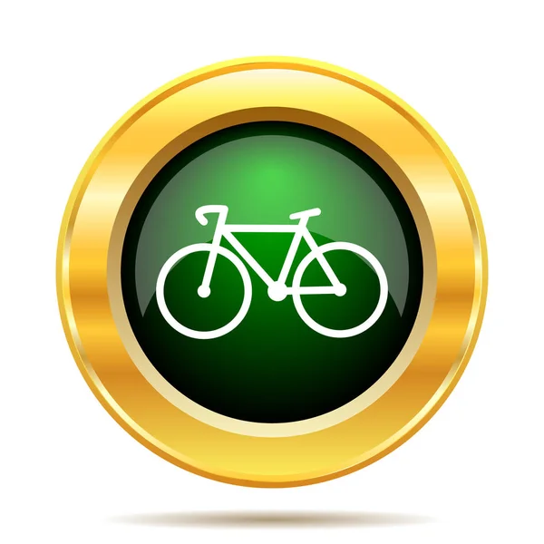 자전거 아이콘입니다 배경에서 인터넷 — 스톡 사진