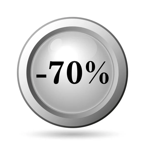 70 percent discount icon — Stock Photo, Image