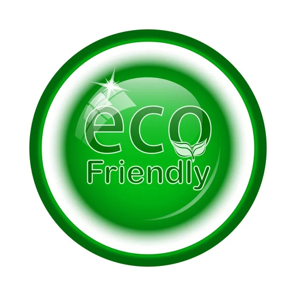 Eco vriendelijke pictogram — Stockfoto